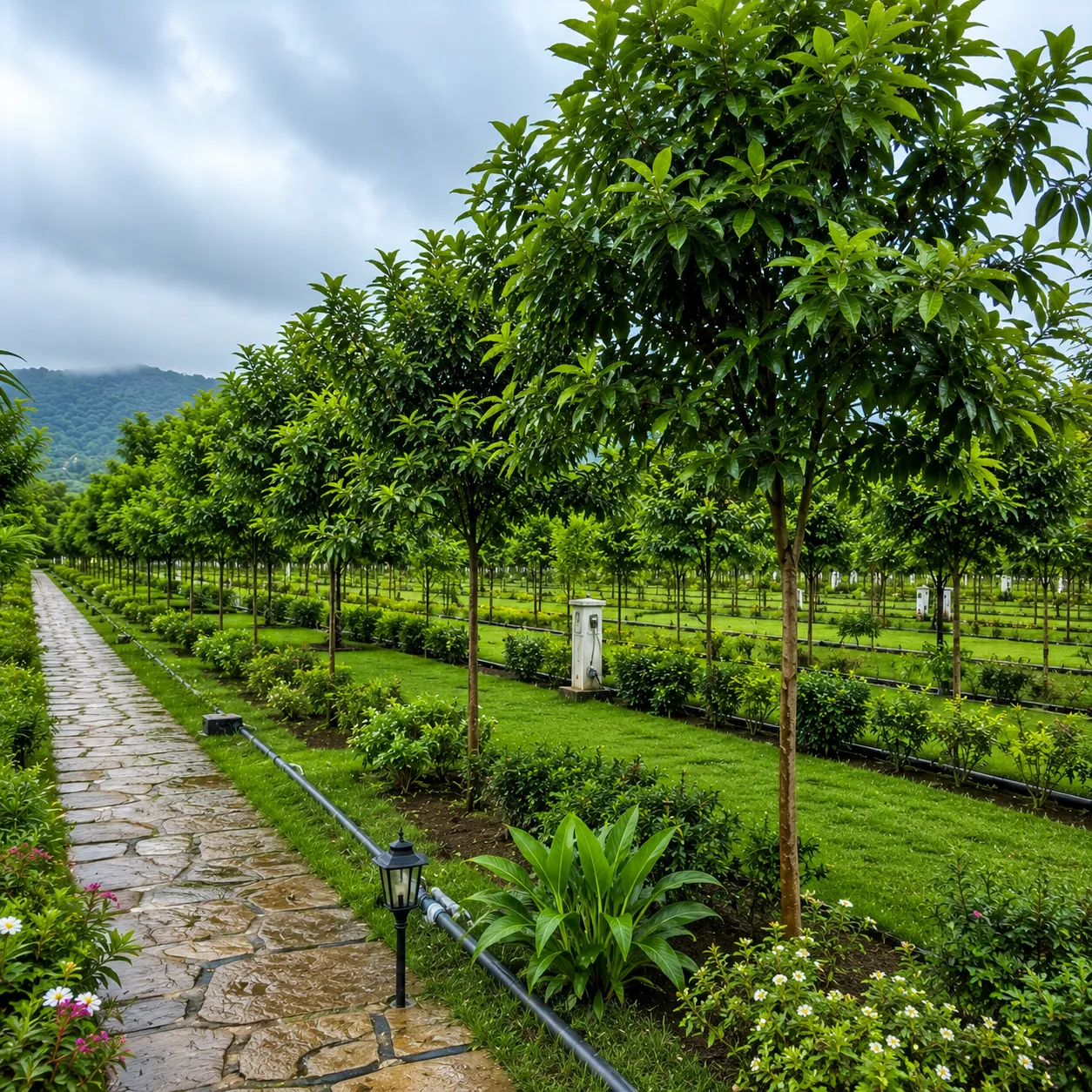 Landscaped Garden
